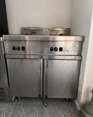 Friggitrice Silko professionale doppia vasca gas