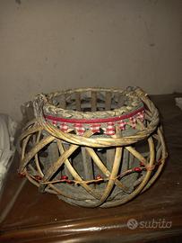 portavaso o candela natalizio 