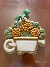 Thun originale carretto con fiori