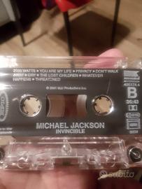 musicassetta originale Michael Jackson invincible 