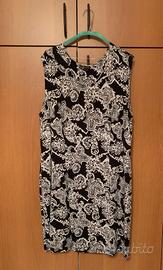 Abito in maglina Nero/Bianco Bonprix Bodyflirt