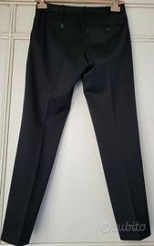 Pantaloni Burberry, Tg. 38, Colore nero,come nuovi