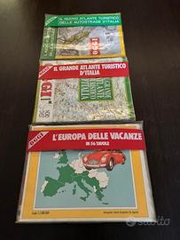 Mappe e stradari anni 90 Vintage