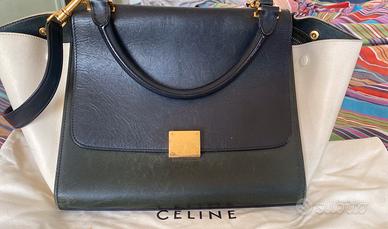 Borsa Celine bianca e nera