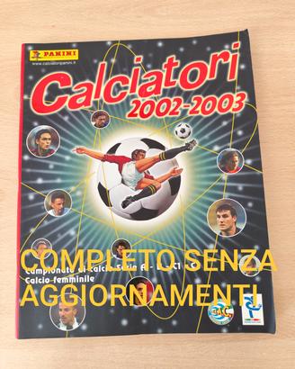 Album Calciatori Panini 2002-03 Completo