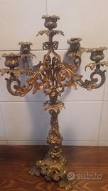 Coppia candelieri antichi 