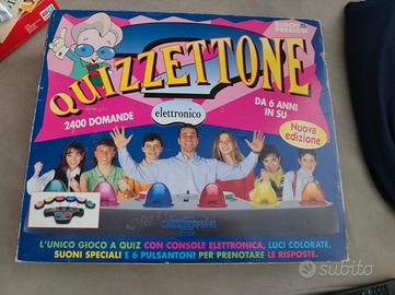Quizzettone Giochi Preziosi vintage completo