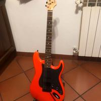 Stratocaster Squire in tema Harley Davidson