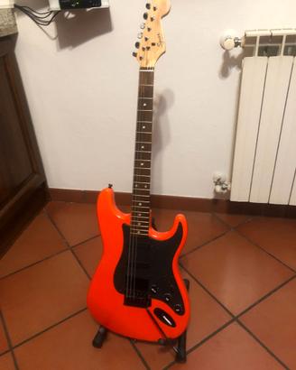 Stratocaster Squire in tema Harley Davidson