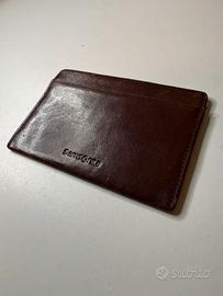 Portafoglio in pelle pieno fiore Samsonite