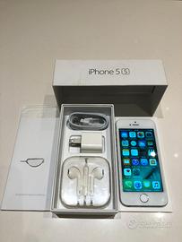 Apple iPhone 5s 16GB Argento (Silver) iOS 10.11