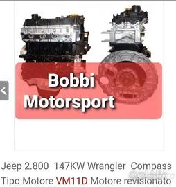 Motore VM Jeep 2.8 CRD Renegade Compass Wrangler C