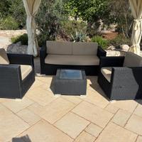 Set Tavolo + Lettini piscina