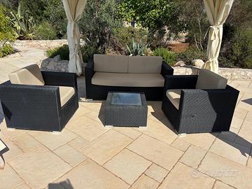 Set Tavolo + Lettini piscina