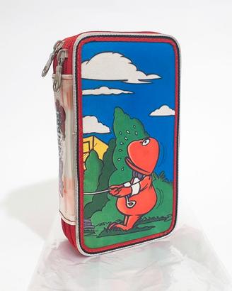 Vintage '80 Astuccio Scuola Completo Gabibbo Nuovo