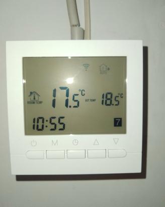 termostato wifi per riscaldamento caldaia gas