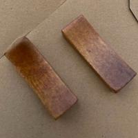 100 appoggia bastoncini in legno riutilizzabili