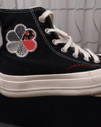 Scarpe ragazza converse misura 35 sneakers nere