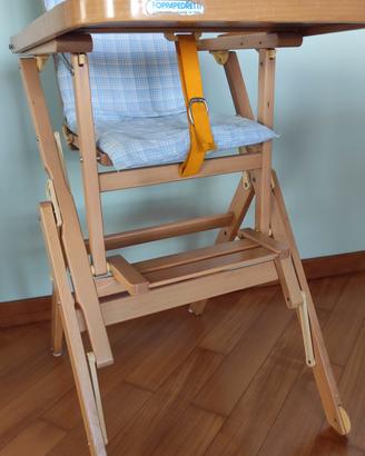 Seggiolone in legno Foppapedretti 