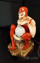 Lampada tavolo "ALADIN LUXE" art decò.