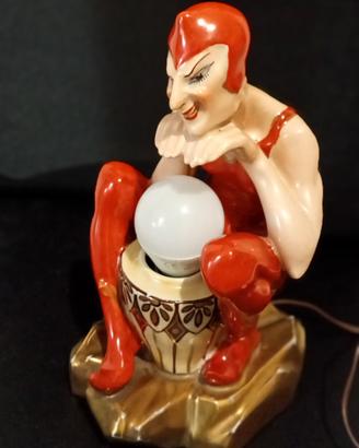 Lampada tavolo "ALADIN LUXE" art decò.
