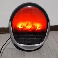 Stufetta elettrica effetto camino 