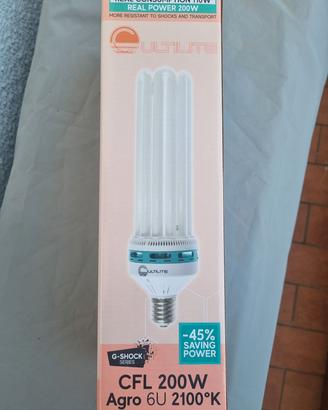 lampada CFL 200w agro 6U 2100k 