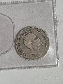 50 centesimi regno eletto emanuele ii 1860 firenze
