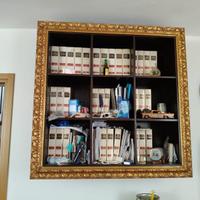 Libreria sospesa legno stile Barocco