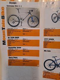 Bicicletta Mountain Bike