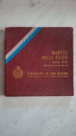 Cofanetto  San Marino monete 1975