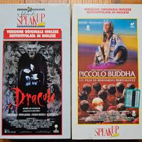 VHS lingua inglese Dracula e Piccolo Budda