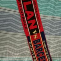 Sciarpa Milan- Barcelona 