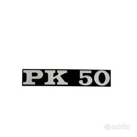 Targhetta cofano laterale Vespa PK 50