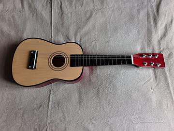 Chitarra giocattolo in legno per bambini 3–6 anni