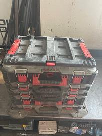 Lotto officinina Milwaukee Packout 5 Valigette.