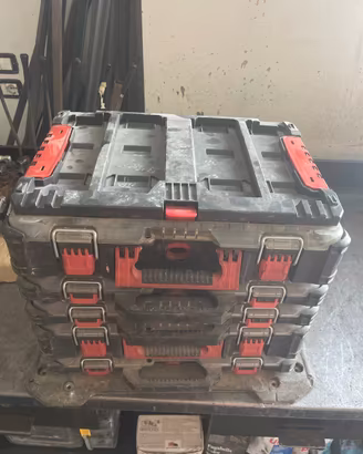Lotto officinina Milwaukee Packout 5 Valigette.