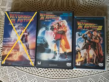 VHS originale di RITORNO AL FUTURO (II e III)