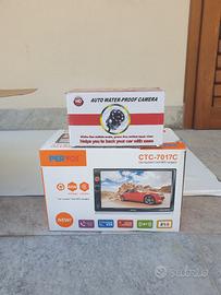 sistema integrato audio navigatore con retrocamera
