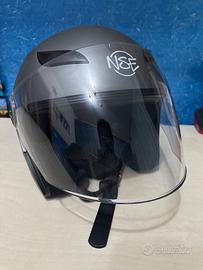 Casco grigio NSE Tg. M