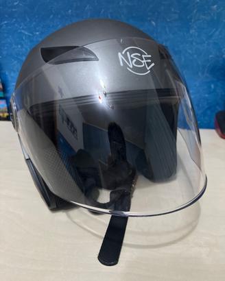 Casco grigio NSE Tg. M