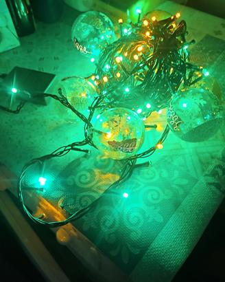Luci natale vintage 