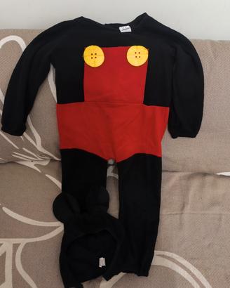 vestito carnevale topolino 