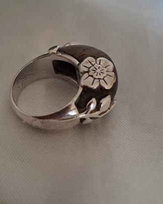 Anello argento  Kenzo tg 18