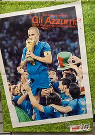 poster gommato Italia Campoone del mondo 2006