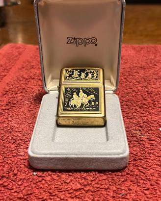 Zippo vintage 1994 don chisciotte e sancho panza
