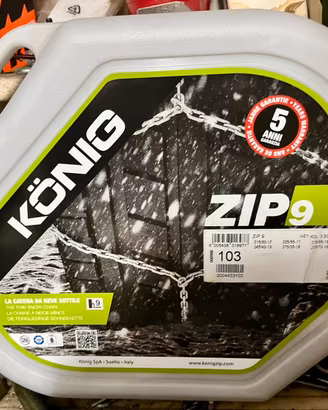 Catene da neve König Zip 9. Nuovi