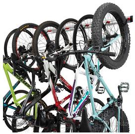 Supporto da parete fino a 6 biciclette 180KG 167cm