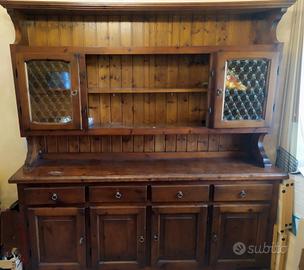 Mobili in legno stile rustico per salotto/taverna