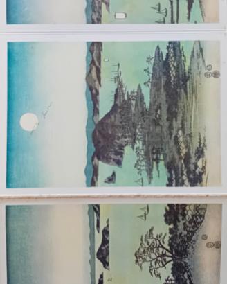 6 cartoline originali di Giappone hokusai 